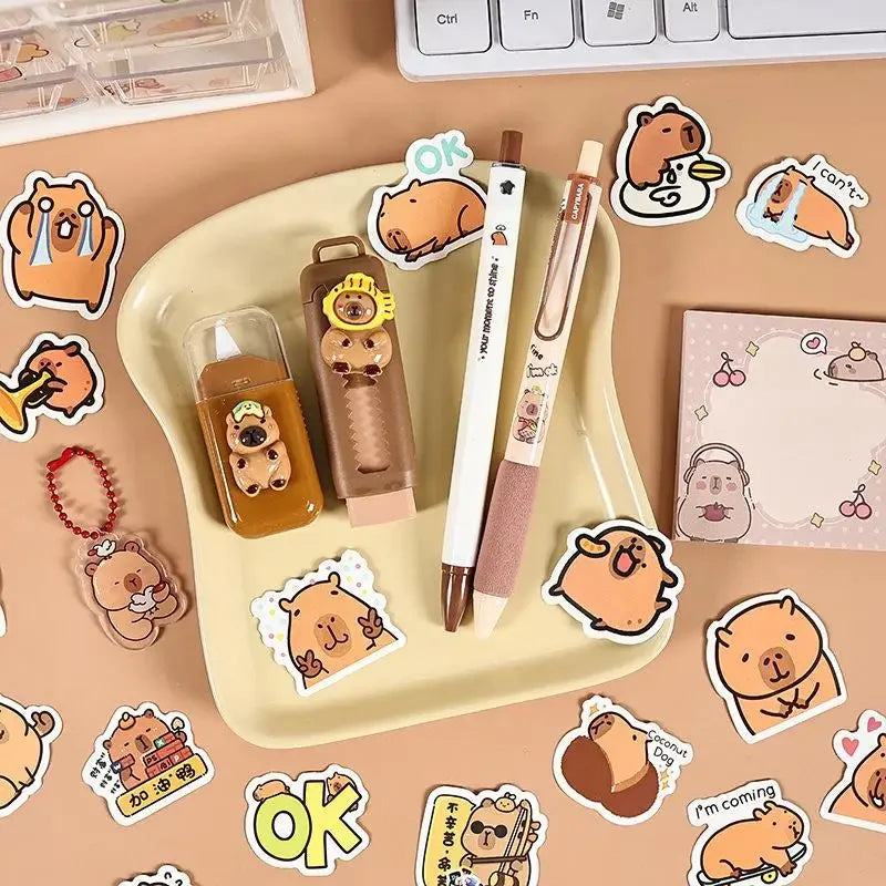 Cute Capybara Stationery Set – Fun School Supplies for Kids Kids Stationery Set Babs