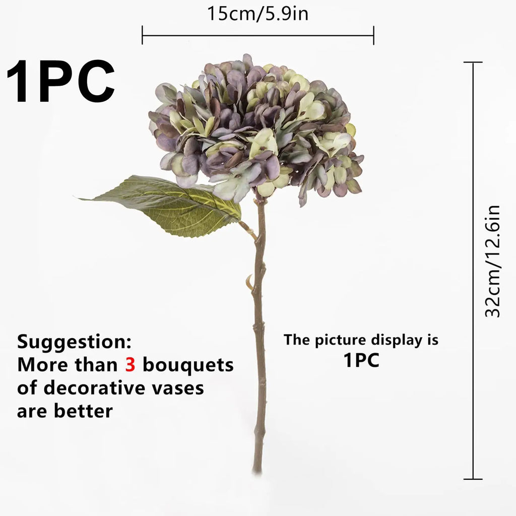 Artificial Silk Hydrangea Flowers – Wedding & Home Décor Artificial Silk Flowers Babs