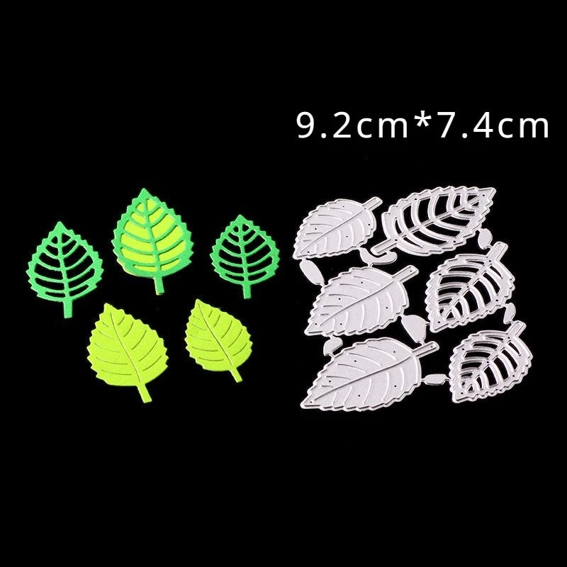 Leaf Metal Cutting Dies for Scrapbooking & Card Making Metal Cutting Dies Babs A