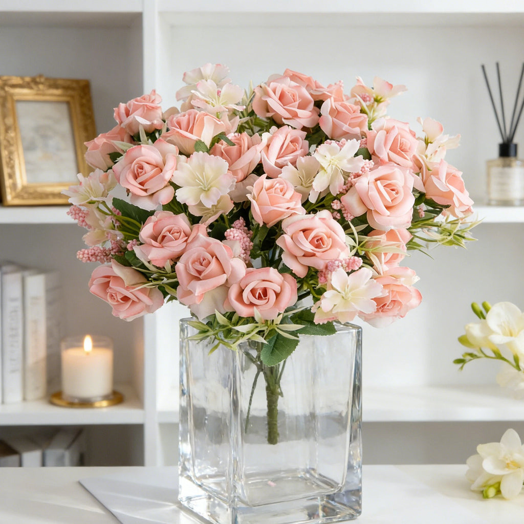 Artificial Silk Roses – Wedding, Home & Garden Décor Artificial Silk Flowers Babs