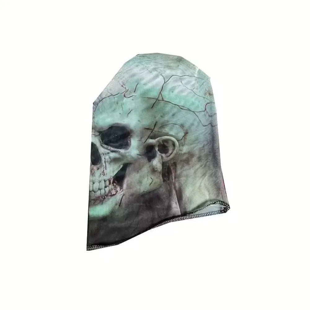 3D Skull Mask – Breathable Mesh Halloween Cosplay Costume Halloween Costume Mask Babs