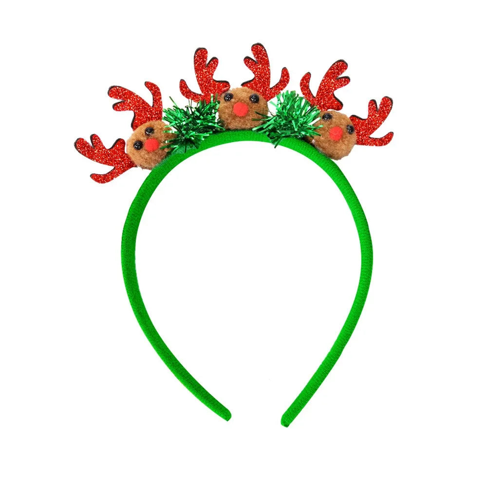 Cute Christmas Headbands – Elf, Reindeer & Tree Styles Holiday Hair Headband Babs Style 3
