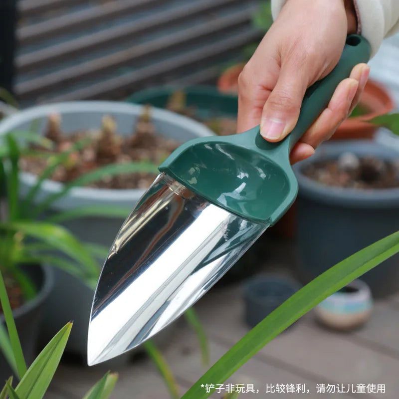 Stainless Steel Garden Shovel – Multi-Purpose Flower Planting Tool Garden Hand Shovel Babs