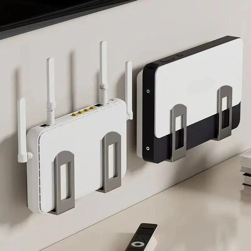 No-Drill Wall Mount Storage Rack – Router & Kitchen Organizer Wall Storage Rack Babs