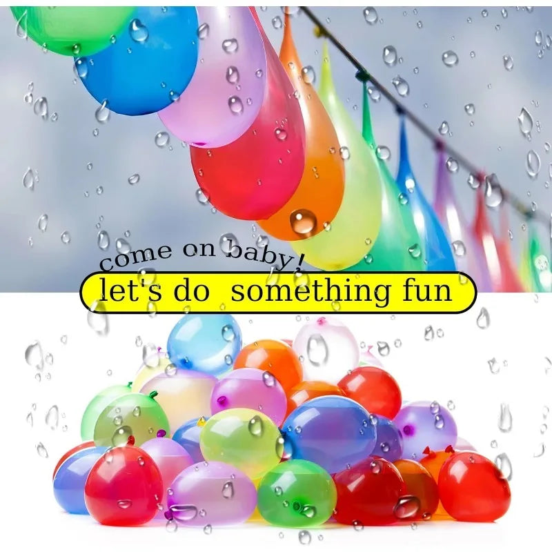 500pcs Latex Water Balloons for Party Games & Summer Fun Water Balloons Babs