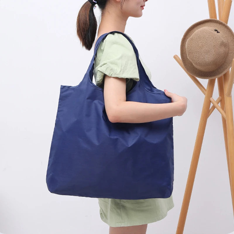 Big Capacity Foldable Reusable Shopping Bag | Eco Tote Reusable Tote Bag Babs