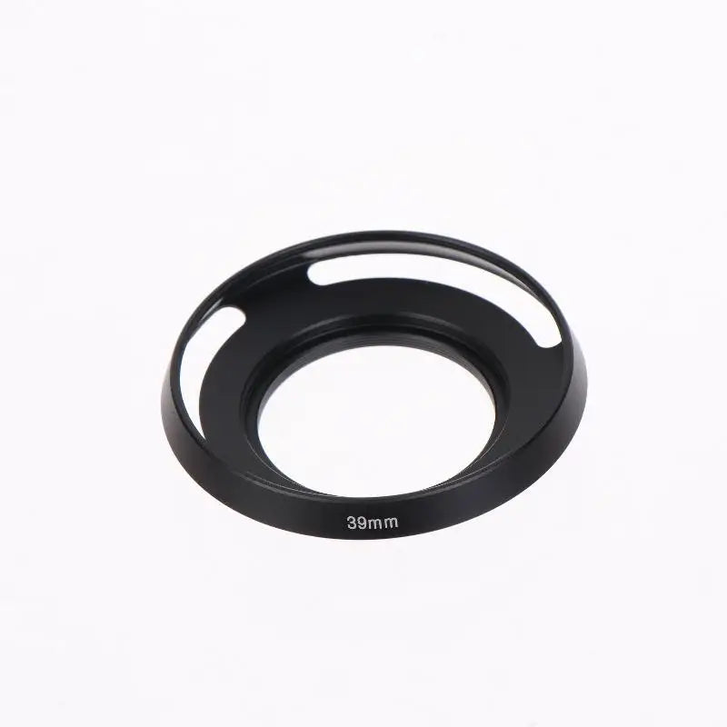 Metal Ultra-Thin Hollow Wide-Angle Lens Hood 37–67mm Universal Camera Lens Hood Babs 39mm