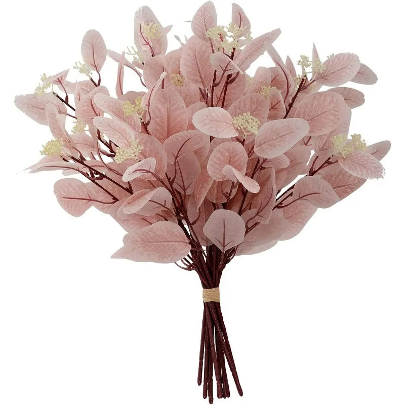 50cm Artificial Eucalyptus Silk Stems – Wedding & Home Décor Artificial Silk Stems Babs
