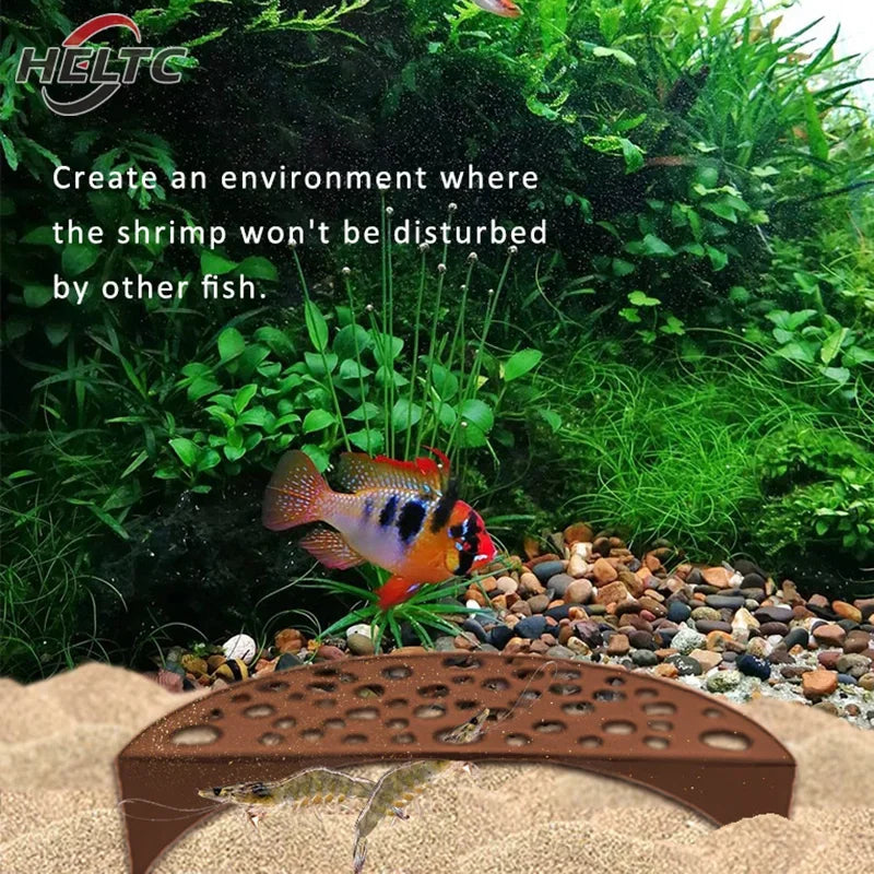 Aquarium Shrimp Cave Hide Shelter – Fish Tank Breeding Hideout Aquarium Cave Hideout Babs