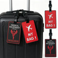 Privacy Luggage Tag – Handle With Care Baggage Label Luggage Tag Babs