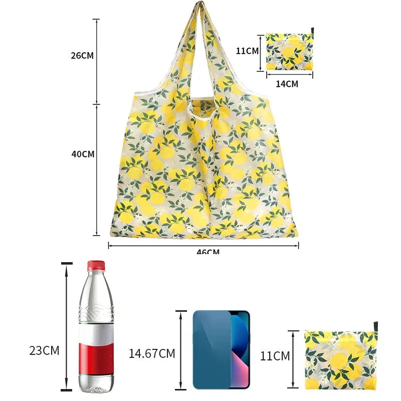 Foldable Reusable Grocery Bags – Large Boho Washable Tote Reusable Tote Bag Babs