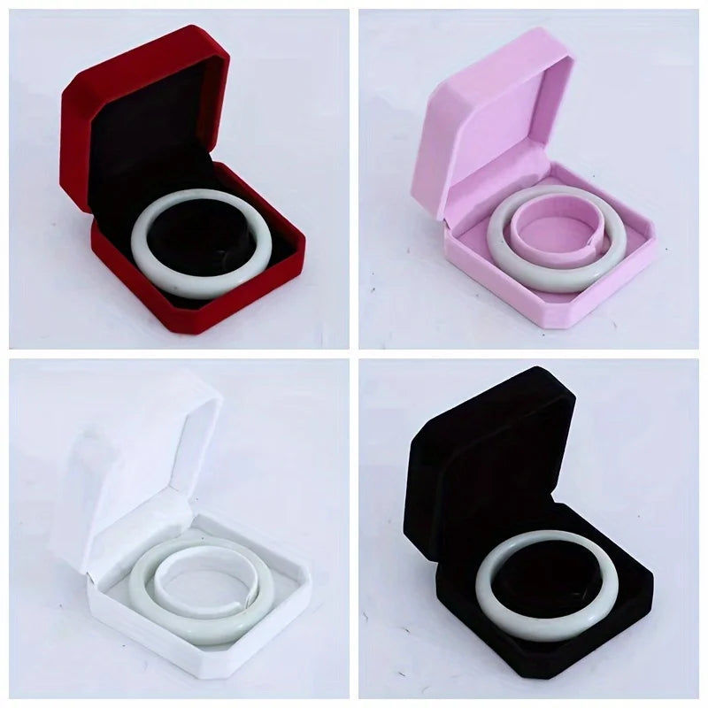Velvet Octagonal Bracelet Jewelry Box – Elegant Gift Display Jewelry Display Box Babs