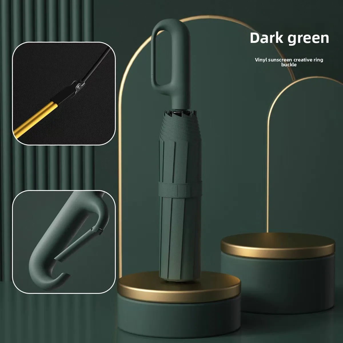 Automatic Folding Umbrella Windproof Waterproof – 60 Pack Folding Rain Umbrella Babs full-fiber 10K 9
