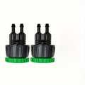 2pcs Drip Irrigation Hose Connectors & Garden Faucet Adapter Drip Irrigation Fittings Babs 2pcs