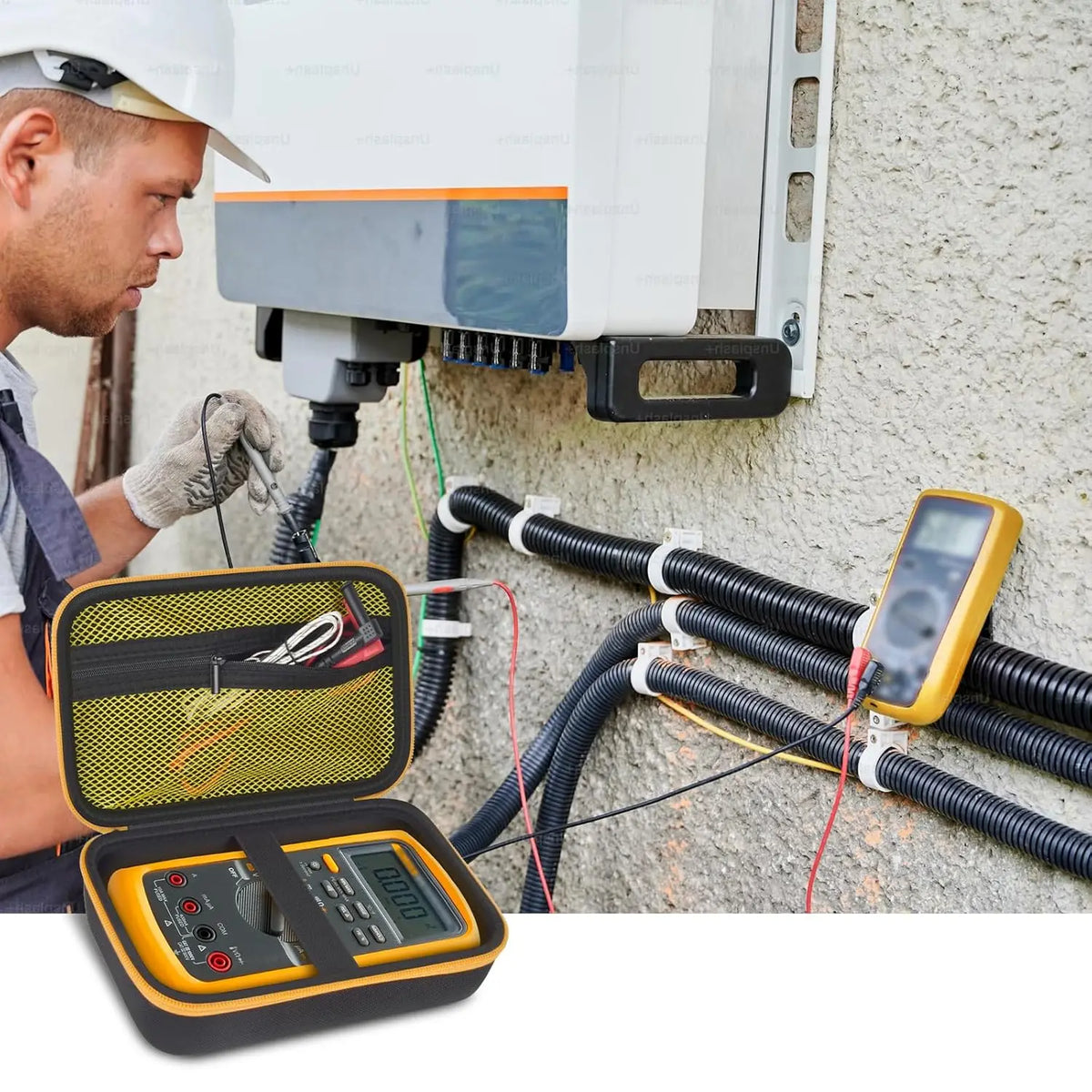 Hard Carrying Case for Fluke 87V 88V 15B+ 17B+ Multimeter Multimeter Carrying Case Babs
