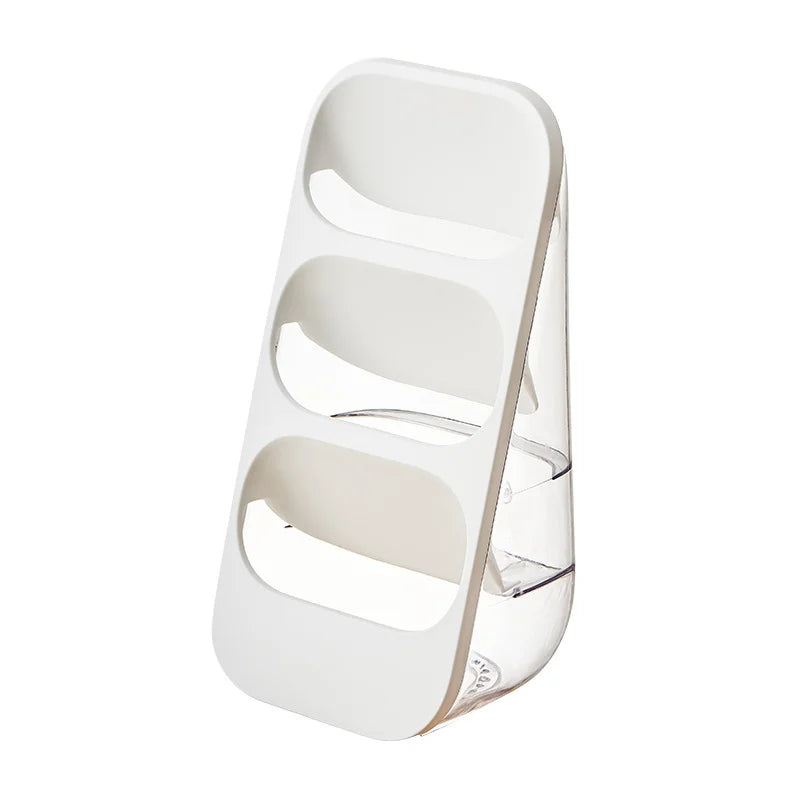Large Capacity Cosmetics Storage Box & Countertop Organizer Makeup Storage Organizer Babs WHITE