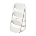 Large Capacity Cosmetics Storage Box & Countertop Organizer Makeup Storage Organizer Babs WHITE
