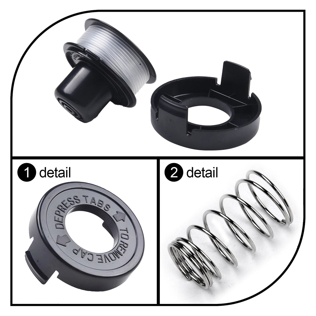 Replacement Trimmer Spool & Bump Cap – A6226 GL250 GL310 GL360 Trimmer Spool & Cap Babs