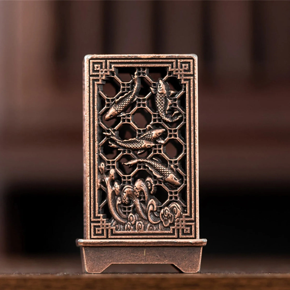 Chinese Style Zinc Alloy Incense Burner & Aromatherapy Holder Incense Burner Babs