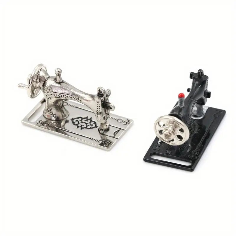 Miniature Metal Sewing Machine 1:12 Dollhouse Scale Decor Dollhouse Miniature Babs