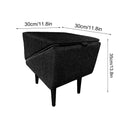 Foldable Dog Ramp & Stair | Anti-Slip Pet Ladder for Bed & Car Foldable Pet Ramp Babs dark gray colour