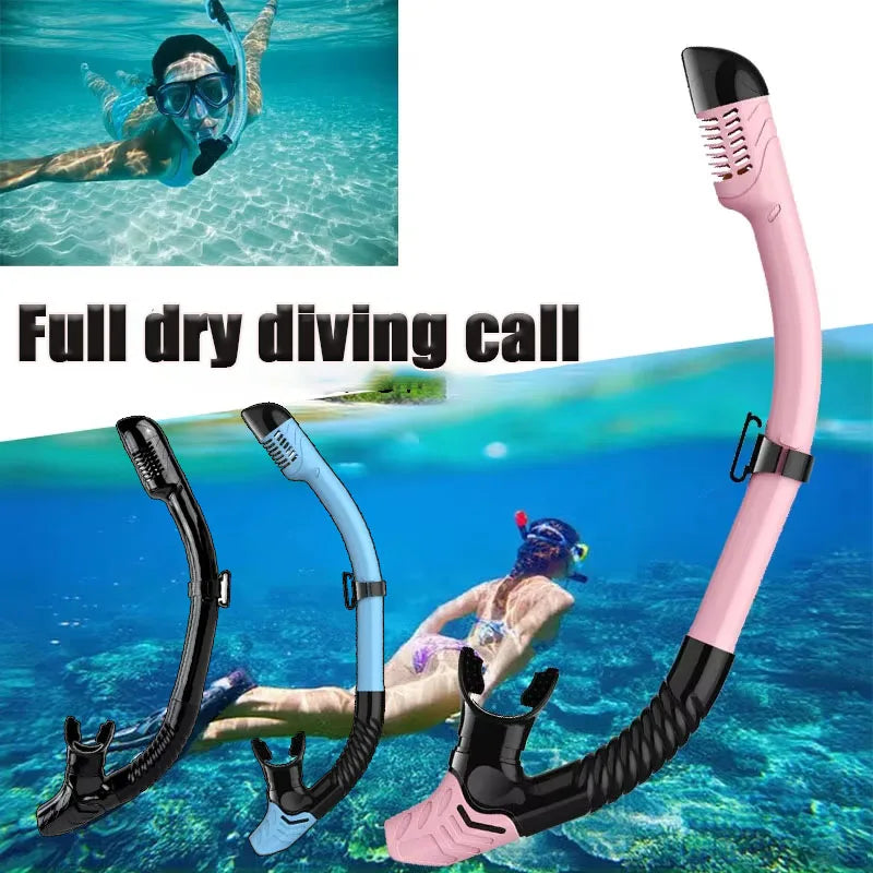 Full Dry Snorkel for Adults – 1–10 Pack Diving Breathing Tube Dry Snorkel Babs