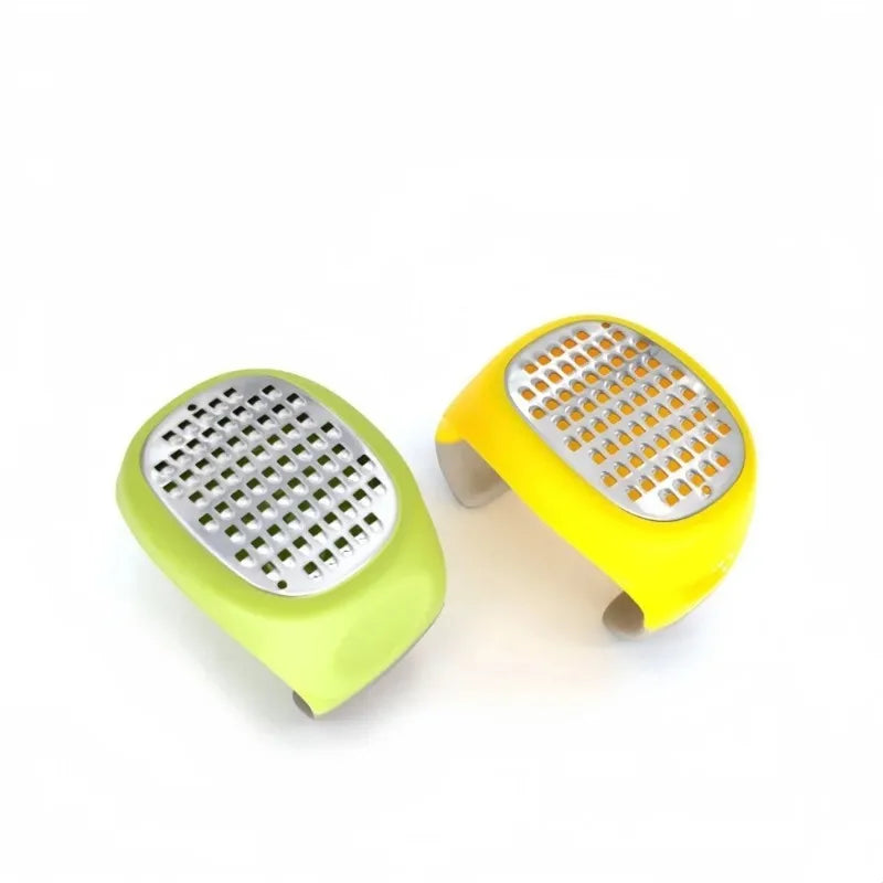 Stainless Steel Garlic Press Grater – Ginger, Cheese & Veggies Kitchen Grater Tool Babs