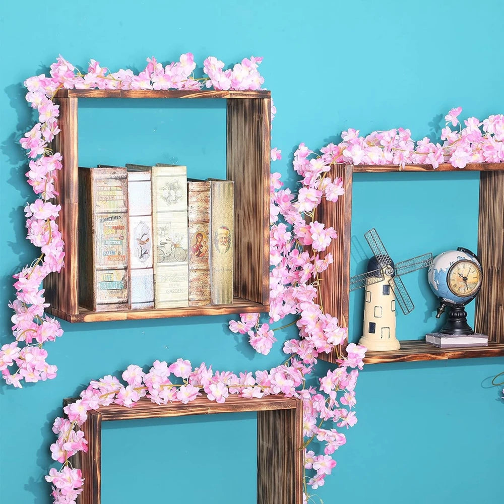 180CM Artificial Sakura Silk Flower Vine for Wedding & Décor Artificial Flower Vine Babs