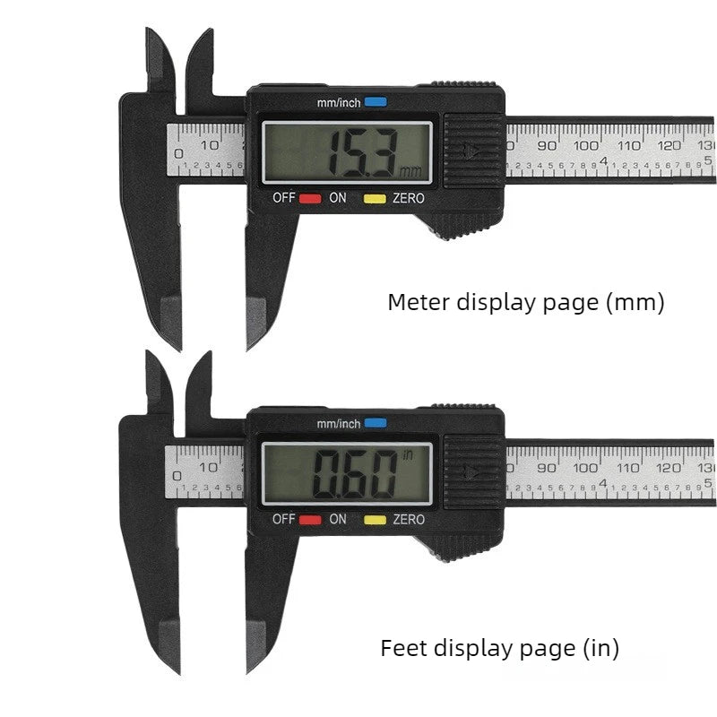 Digital Vernier Caliper 0-150mm Large Screen Measuring Tool Digital Vernier Caliper Babs