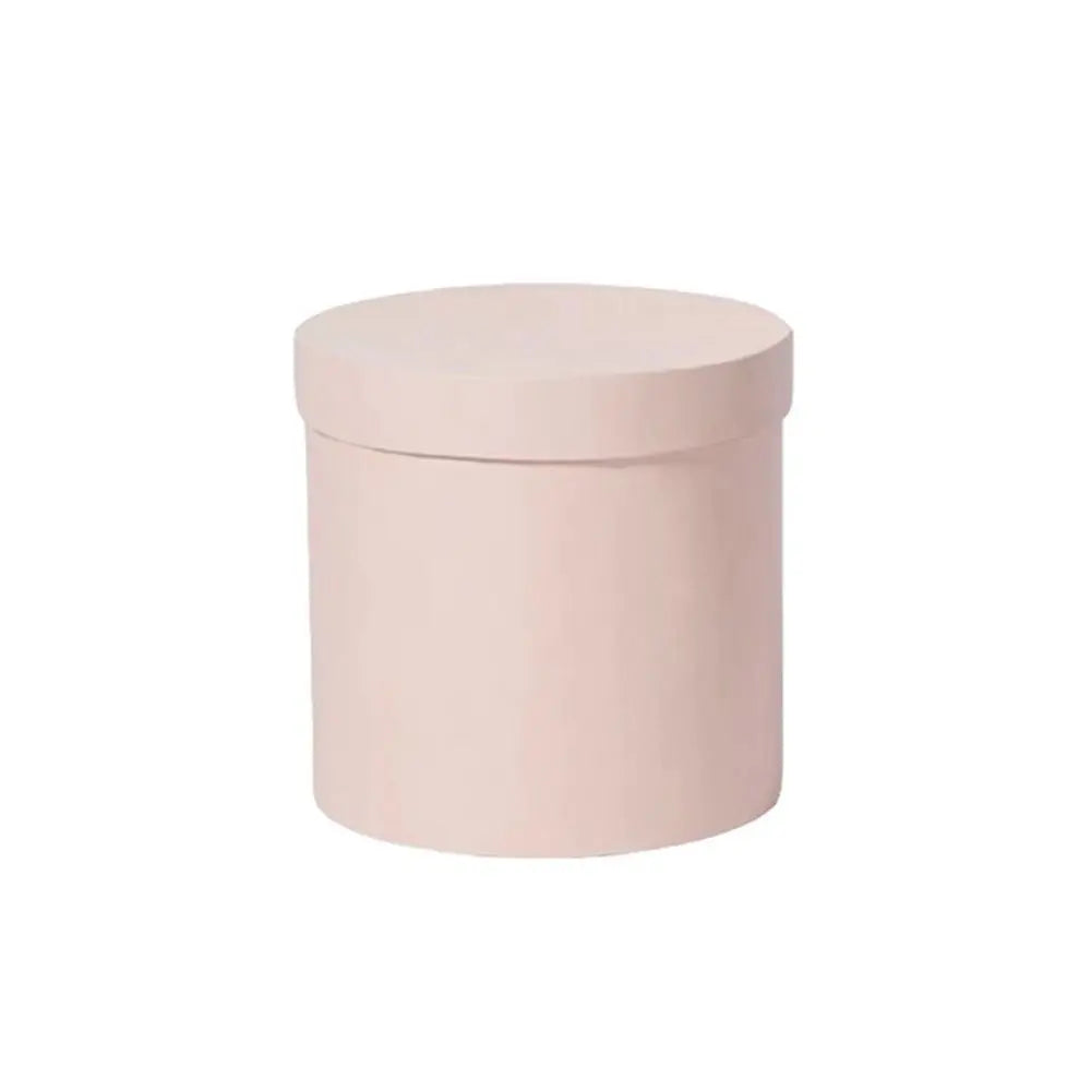 Round Cardboard Flower Gift Box – Hug Bucket for Roses & Events Flower Gift Box Babs pink Other