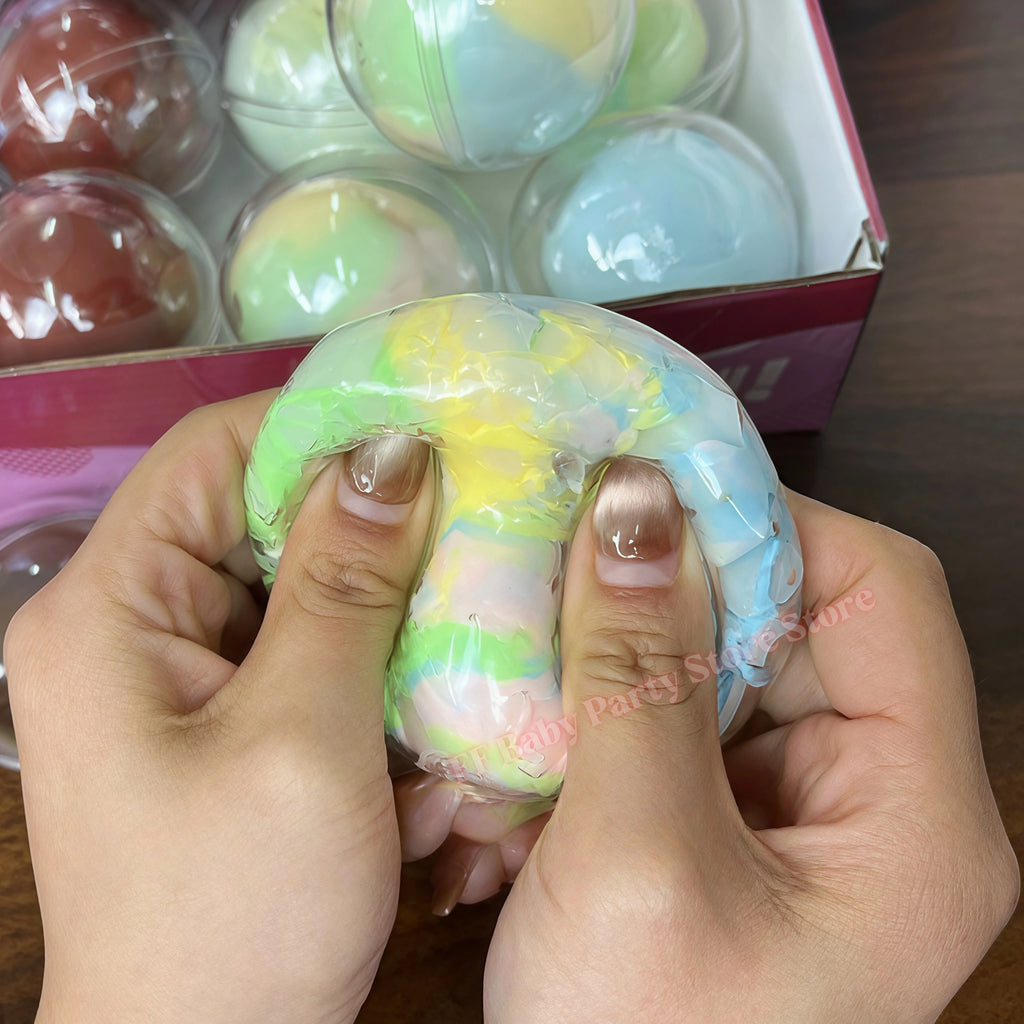 Squishy Sensory Fidget Balls – Chocolate, Matcha & Macaron Squishy Fidget Toy Babs 1pc