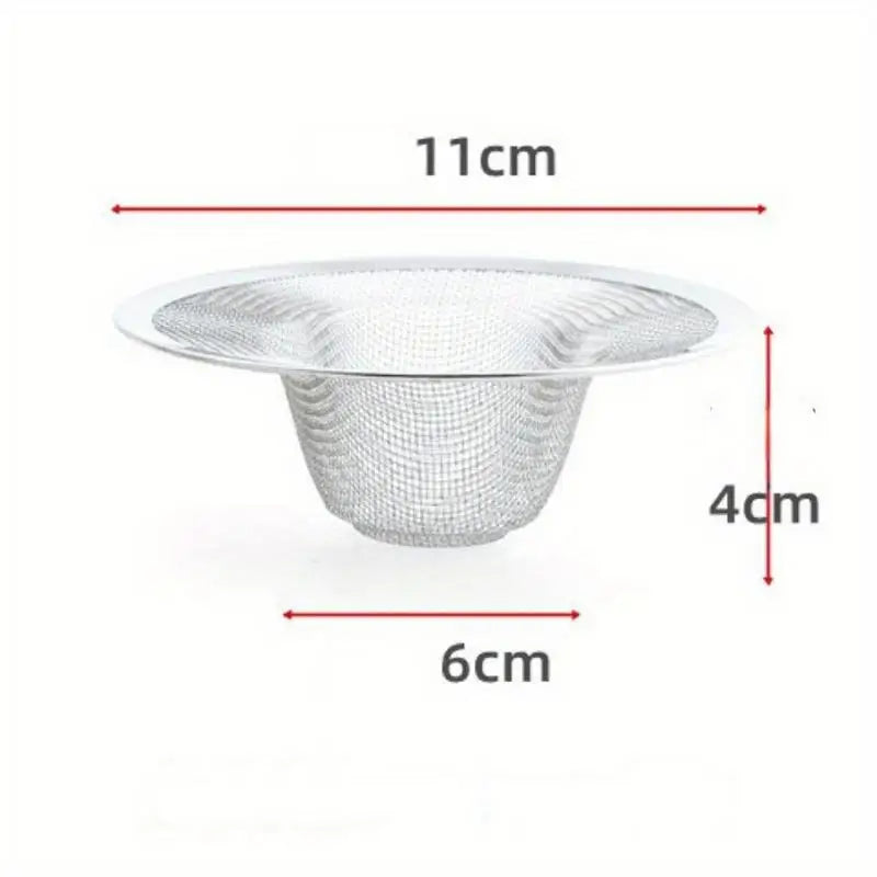 4-Piece Stainless Steel Sink & Floor Drain Filter Cover Set Drain Filter Cover Babs