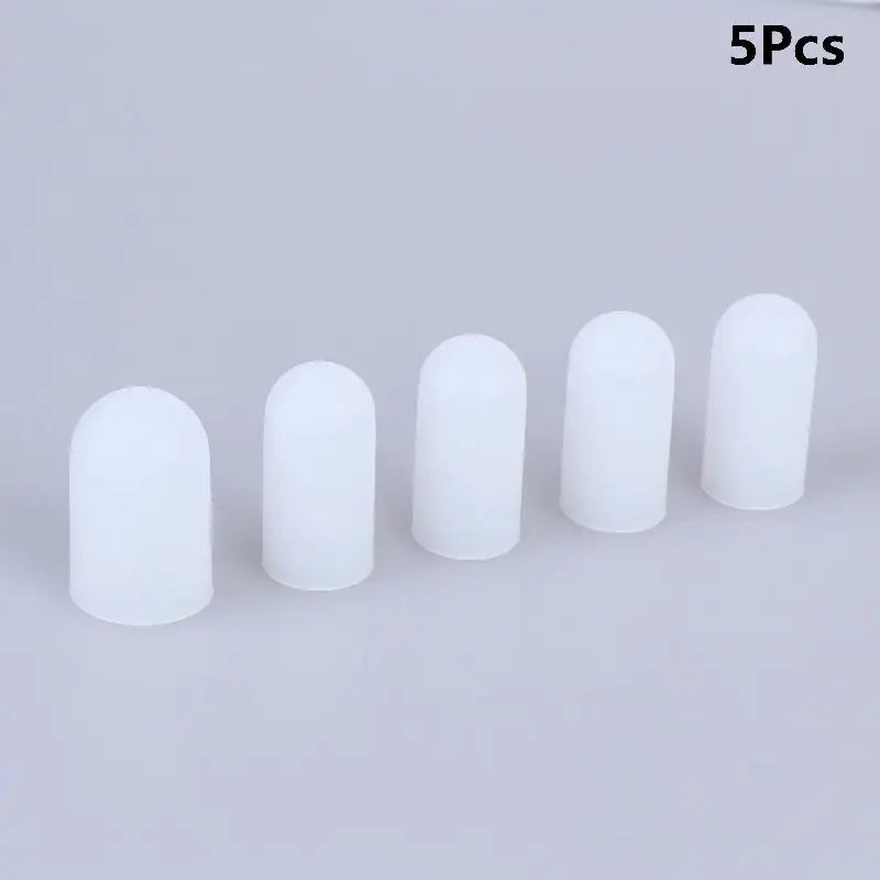 Silicone Finger Protectors Heat Resistant Anti-Slip Cots 5/10 Pcs Silicone Finger Protectors Babs 5Pcs