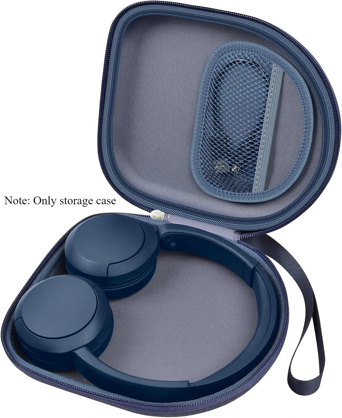 Headphone Storage Bag for Sony WH-CH520 – Hard Shell Case Headphone Storage Case Babs Blue