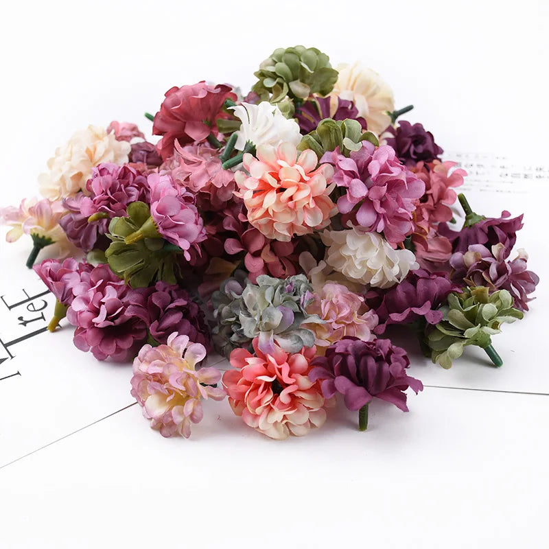 Silk Artificial Carnation Flowers 10/20pcs – Wedding & Home Décor Artificial Silk Flowers Babs