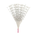 Glitter Christmas Berry Artificial Foam Flower Stem | DIY Décor Artificial Flower Stem Babs Silvery