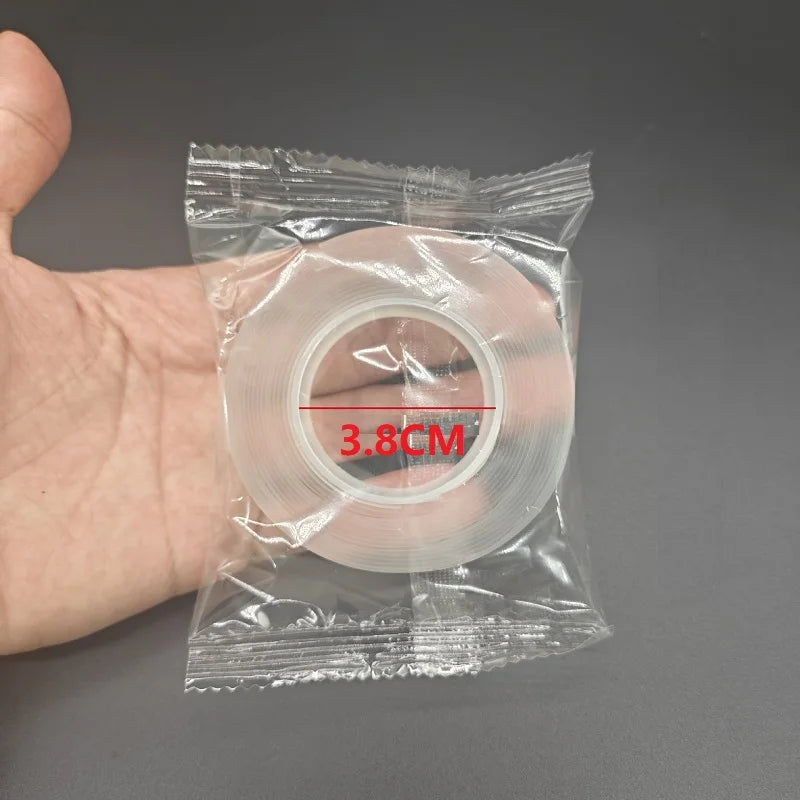 Extra Strong Double-Sided Tape | Super Adhesive DIY Tape Double-Sided Tape Babs Diameter 3.8cm 5m 2mm|3CM