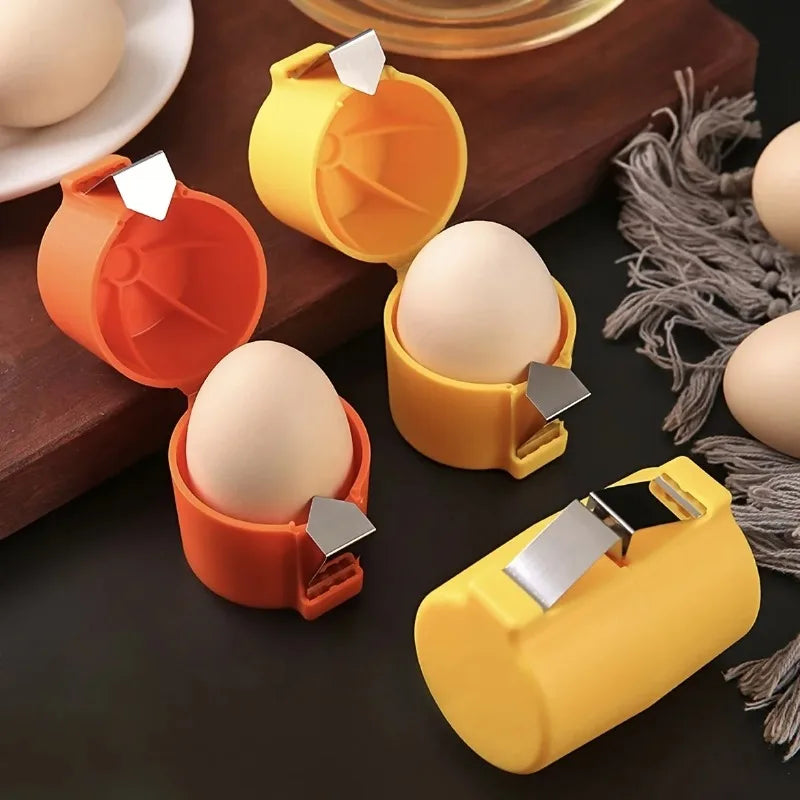 Portable Egg Cracker & Sheller – One-Press Egg Opener Tool Egg Cracker Tool Babs