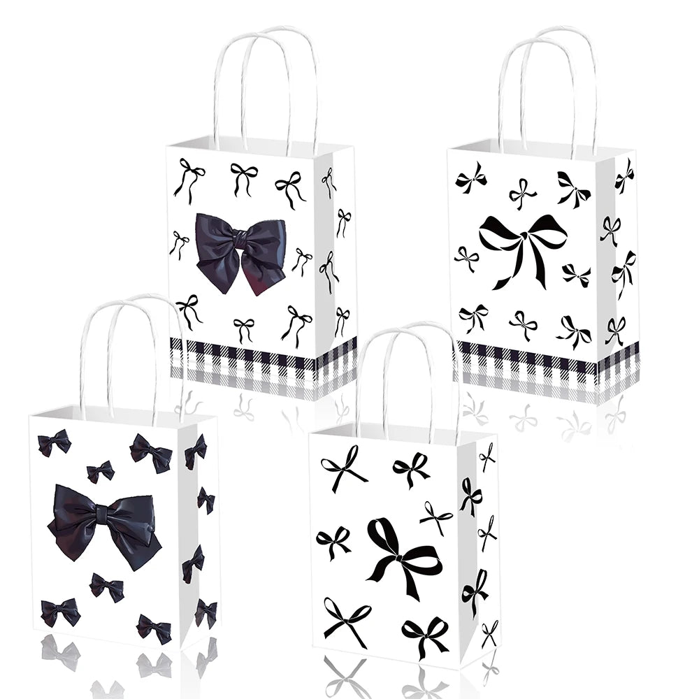 32" Black Bow Number Balloon Kit – Party & Wedding Décor Party Balloon Kit Babs 4pcs gift bag As pictures show