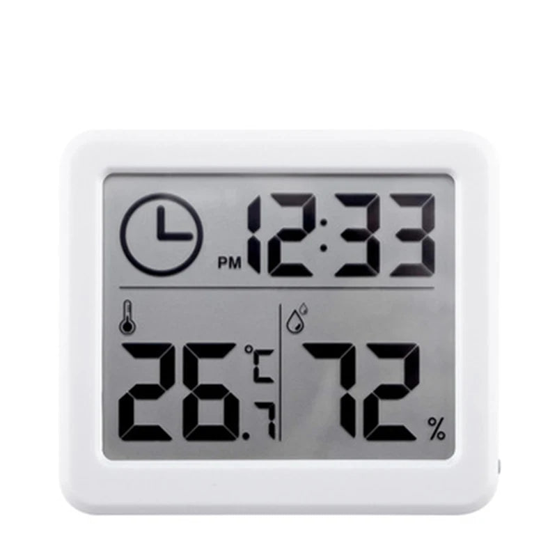 Digital Desk & Wall Clock – Time, Temperature & Humidity Digital Desk Clock Babs