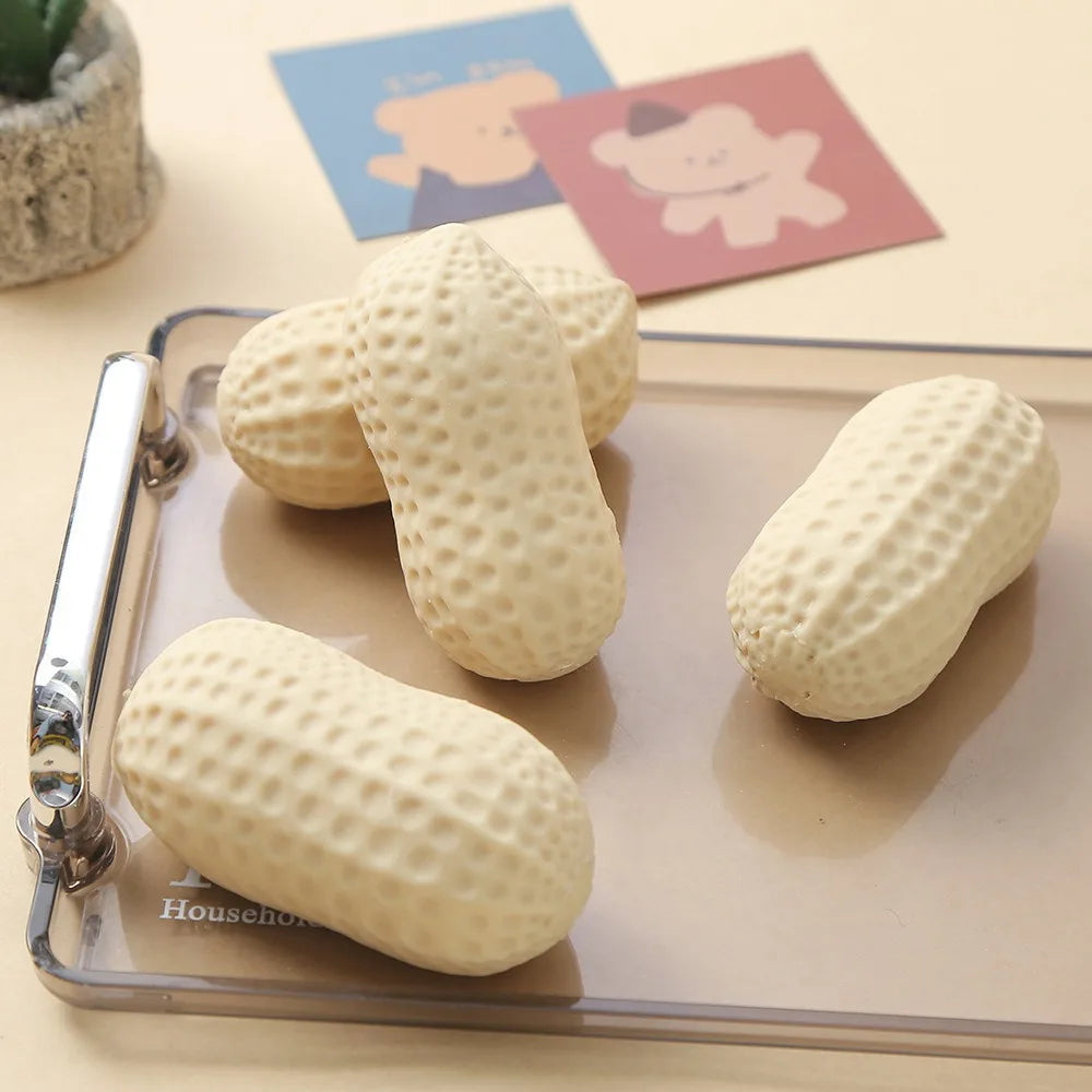 11cm Peanut Squishy Squeeze Ball – Desktop Decor & Party Gift Squishy Squeeze Toy Babs