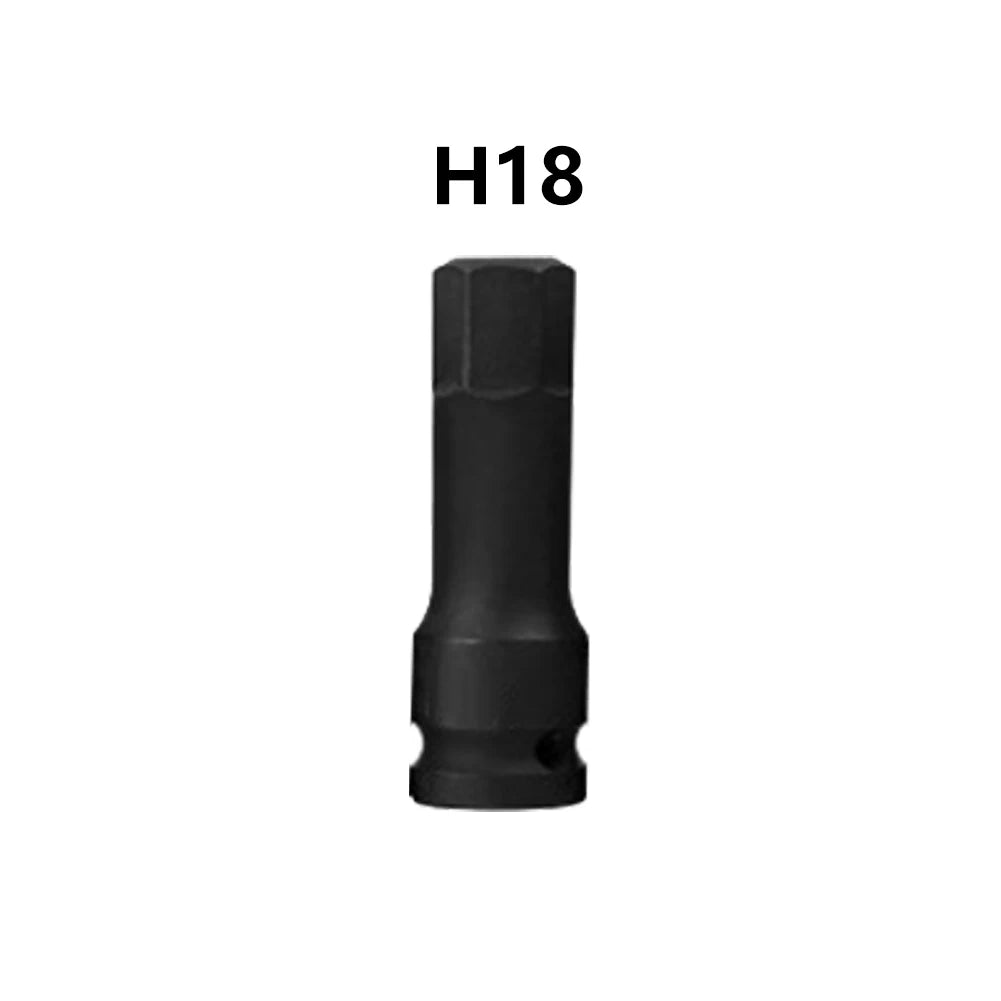 Electric Drill Socket Adapter 1/2" Hex Head – Chrome-Moly Steel Drill Socket Adapter Babs H18