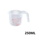 3-Piece Plastic Measuring Cups Set – 250, 500 & 1000ml Measuring Cup Set Babs (3)-1PCS