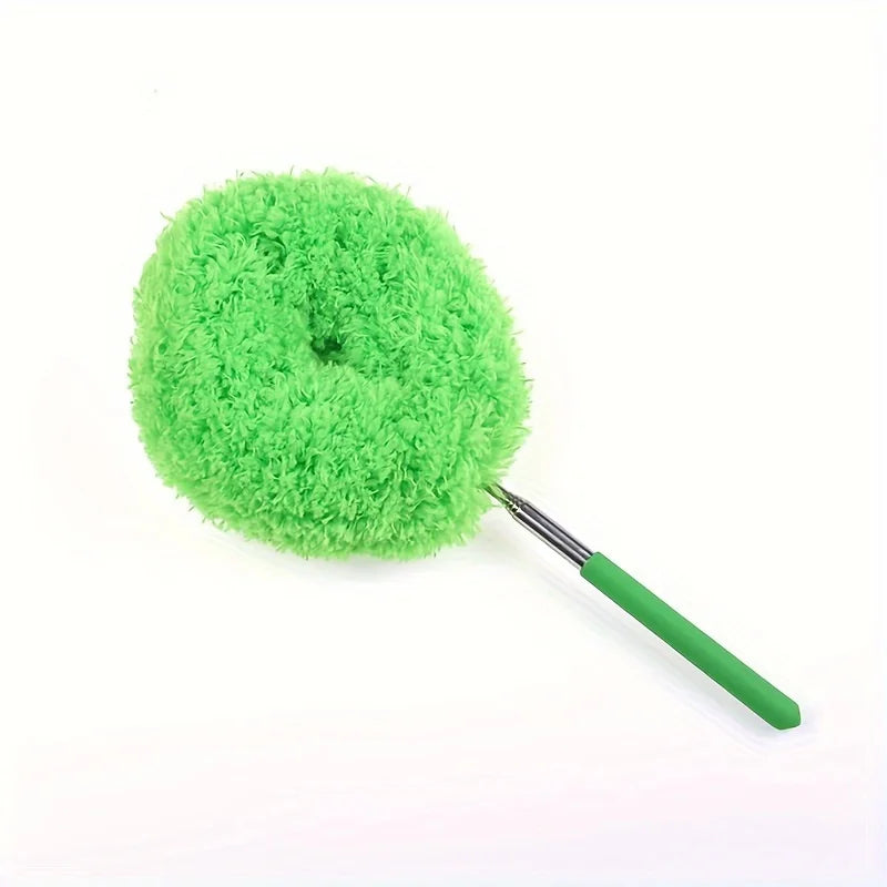 Microfiber Telescopic Duster – Washable, Reusable, Extendable Telescopic Duster Babs green