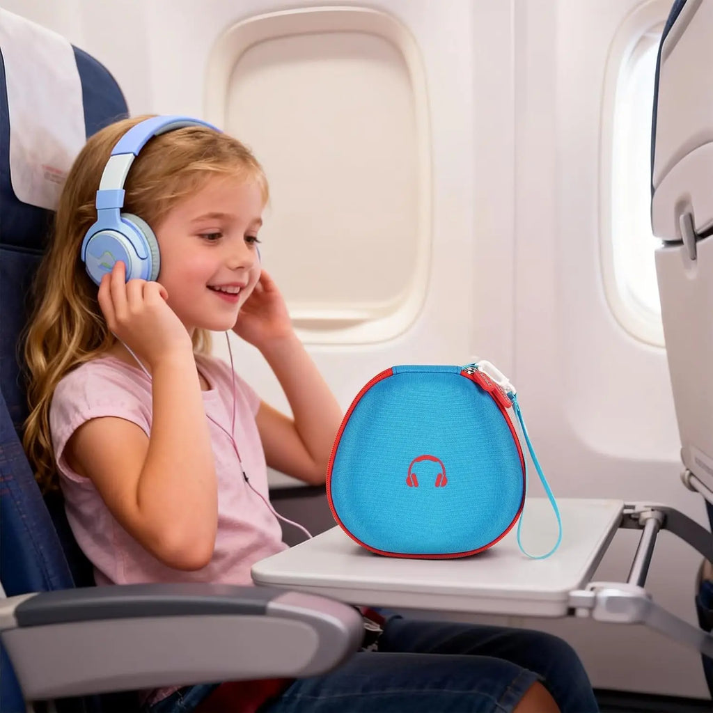 Kids Headphones Case – Fits iClever, EarFun, JoySpark & More Headphones Carrying Case Babs