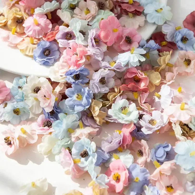 50/100Pcs Artificial Silk Daisy Flowers – UV Protected Wedding Décor Artificial Silk Flowers Babs