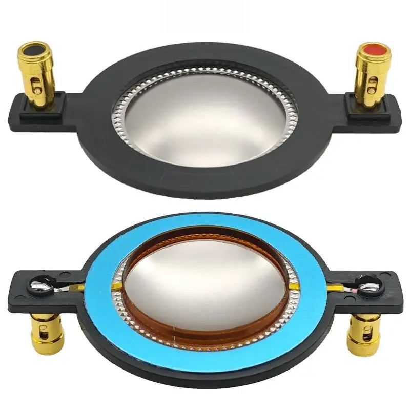 HUXUAN 44.4mm Titanium Tweeter Replacement Diaphragm Tweeter Diaphragm Babs