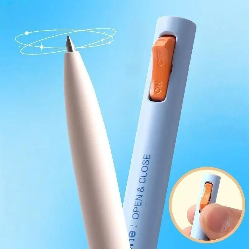 Fidget Click Gel Pen – 0.5mm Dual Tip Quick-Dry Black Ink Fidget Gel Pen Babs