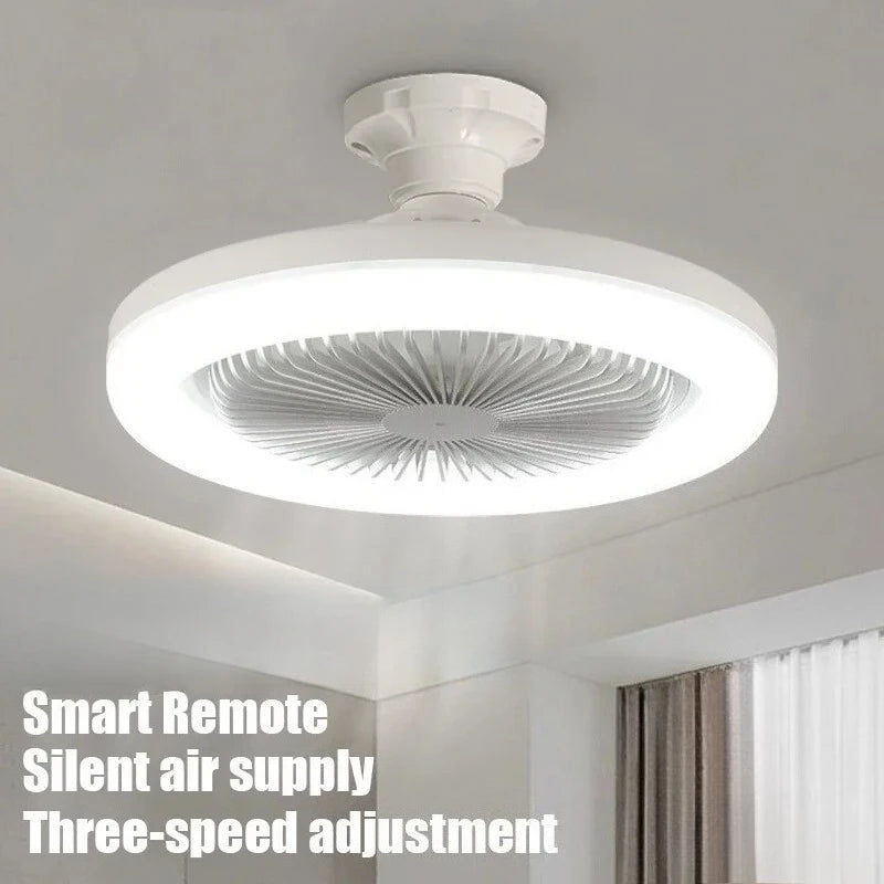 Smart Ceiling Fan Remote Control E27 Converter Base – Bedroom Smart Ceiling Fan Babs