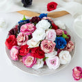 Silk Rose Tea Bud Artificial Flowers – Wedding & Home Décor Artificial Silk Flowers Babs Color11 50pcs